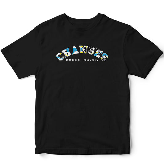 CHANGES BLACK T-SHIRT