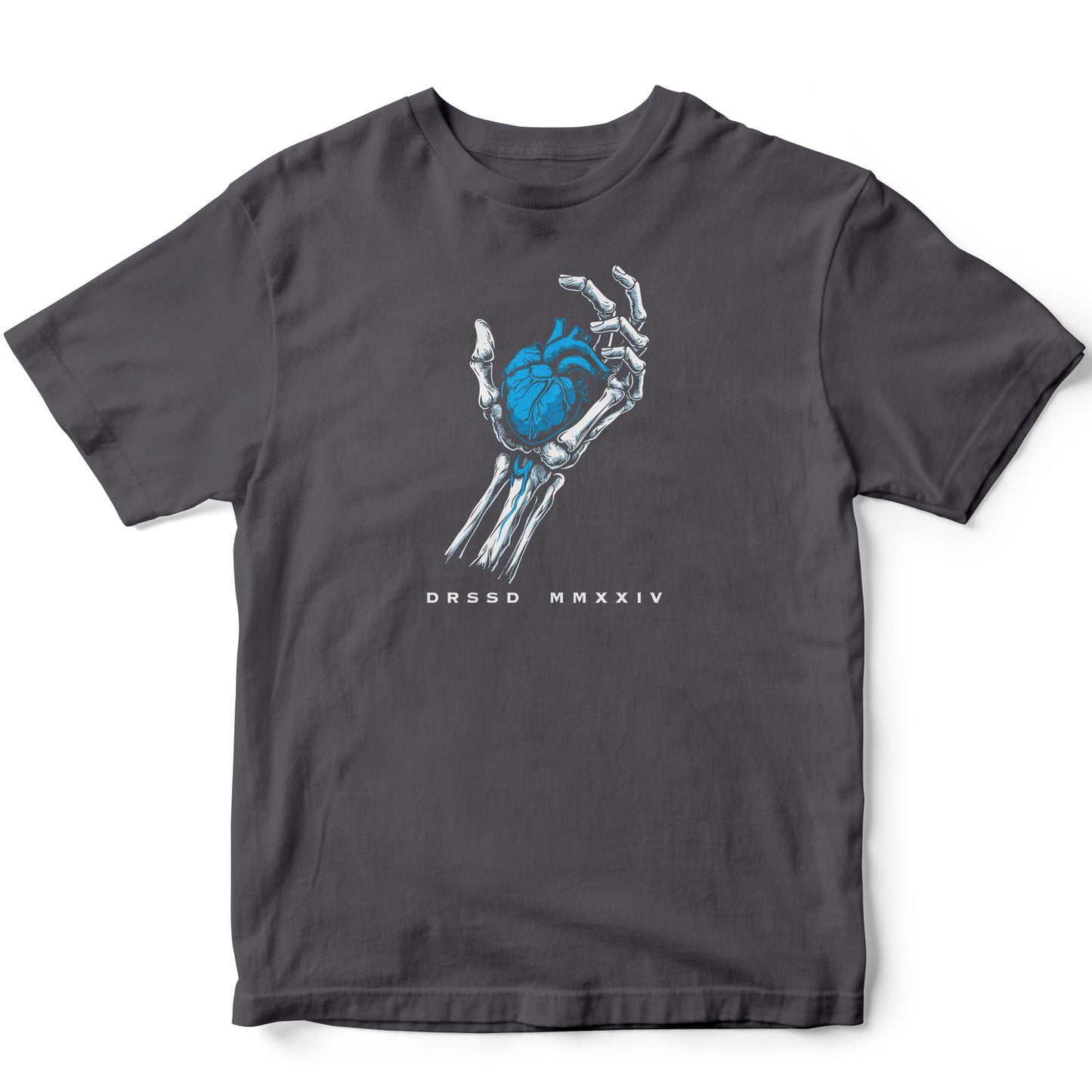 COLD HEART GREY T-SHIRT