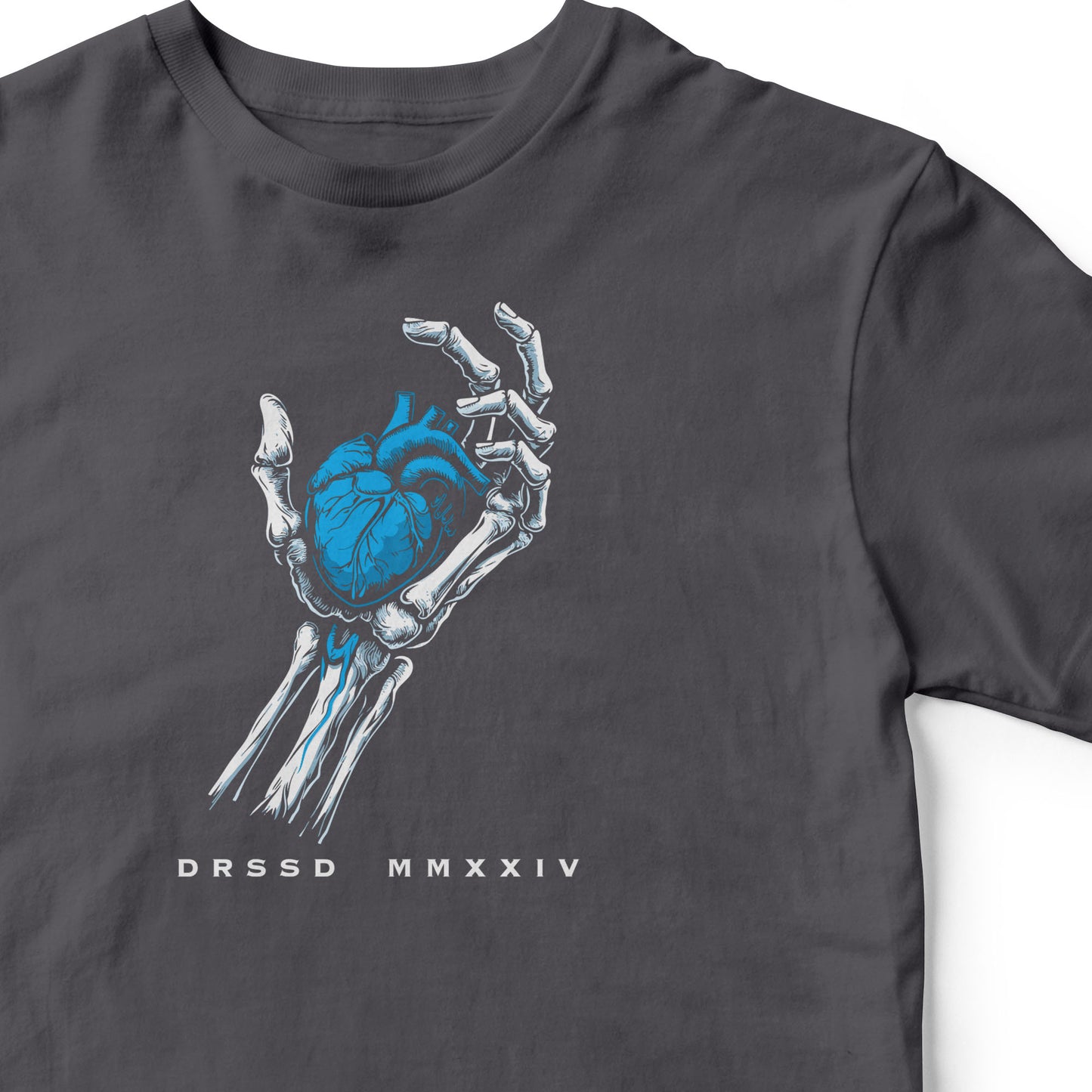 COLD HEART GREY T-SHIRT