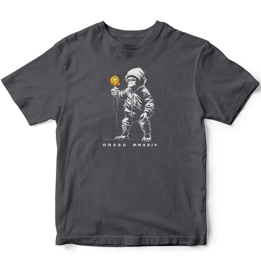 LIGHT MONKEY GREY T-SHIRT