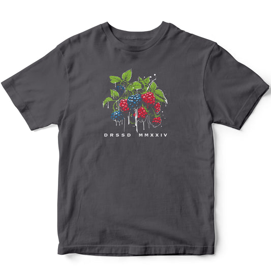 POISON BERRIES GREY T-SHIRT