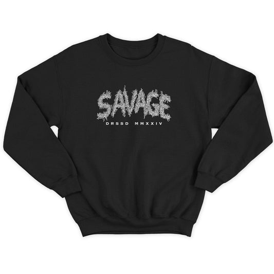 SAVAGE BLACK SWEATSHIRT