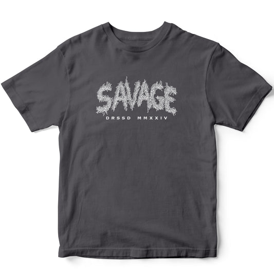 SAVAGE GREY T-SHIRT