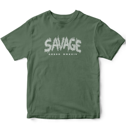 SAVAGE GREEN T-SHIRT