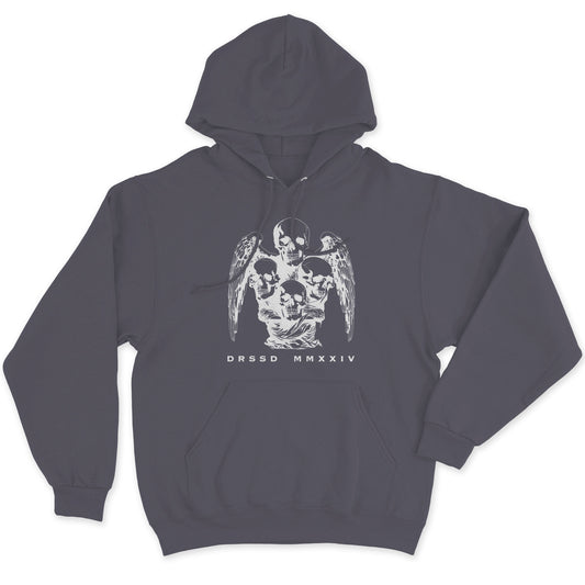 SKULLTURE GREY HOODIE