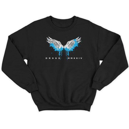 WINGDRIP BLACK SWEATSHIRT