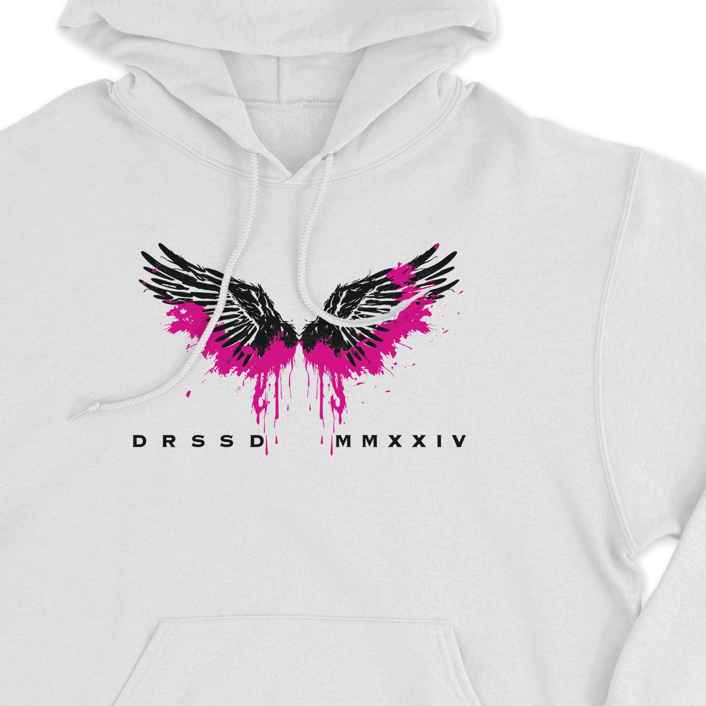 WINGDRIP WHITE HOODIE