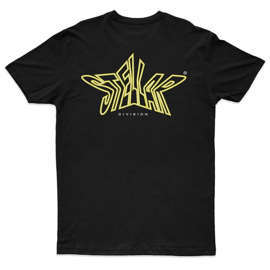 STELLAR DIVISION BLACK T-SHIRT